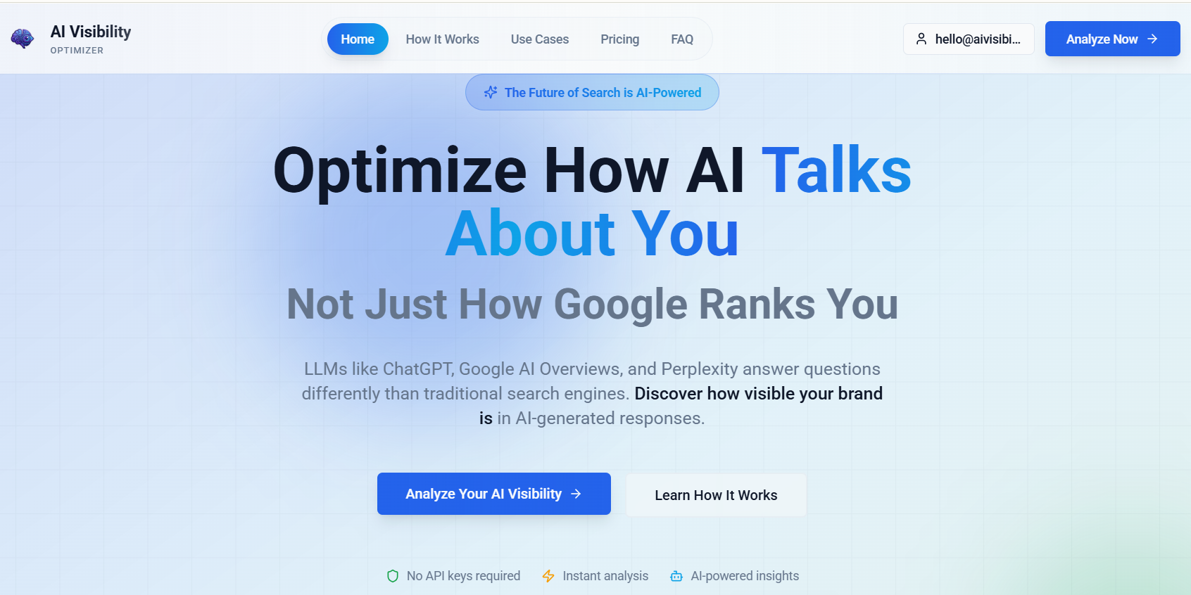 RankMind AI SEO Visibility Insights